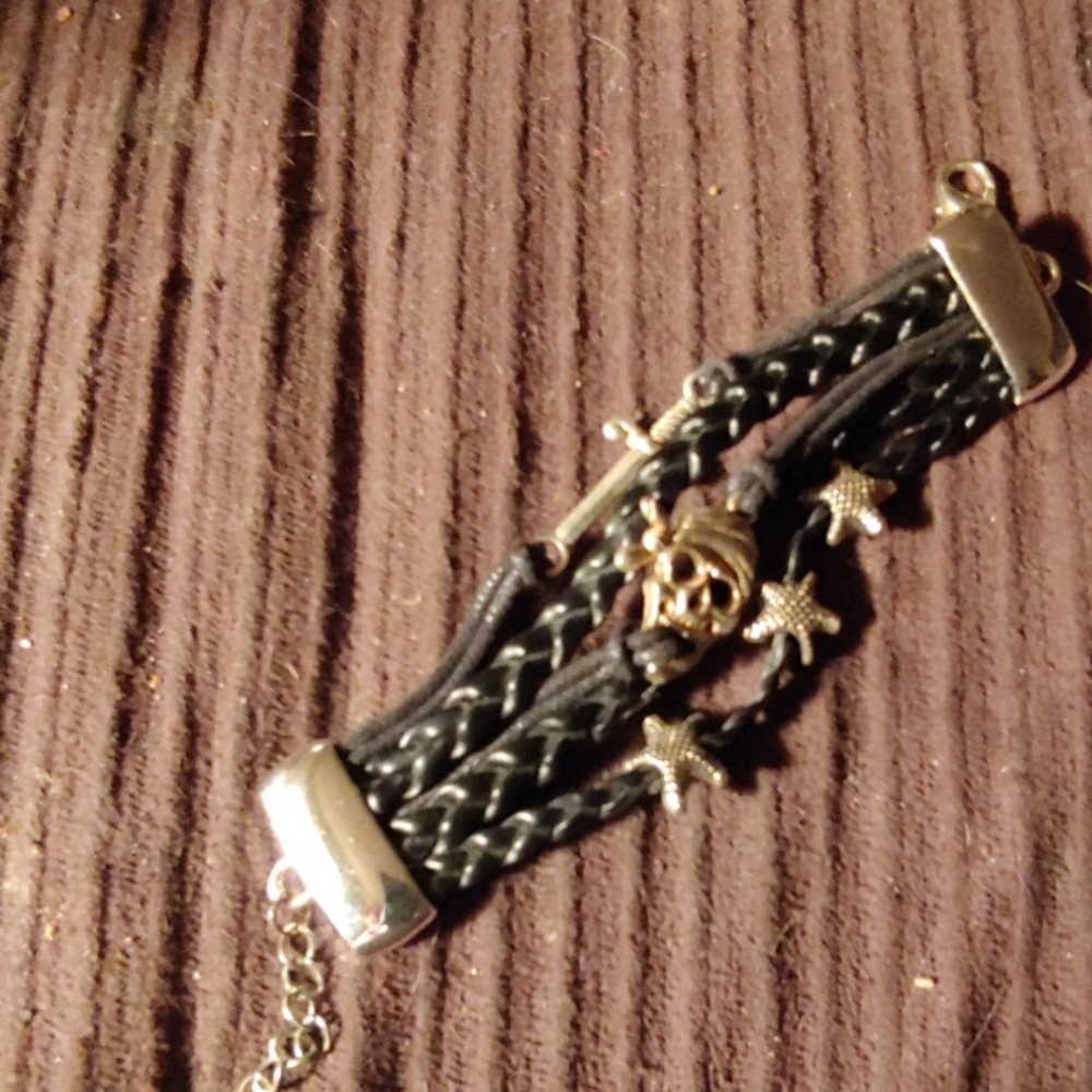 Pirate themed bracelet